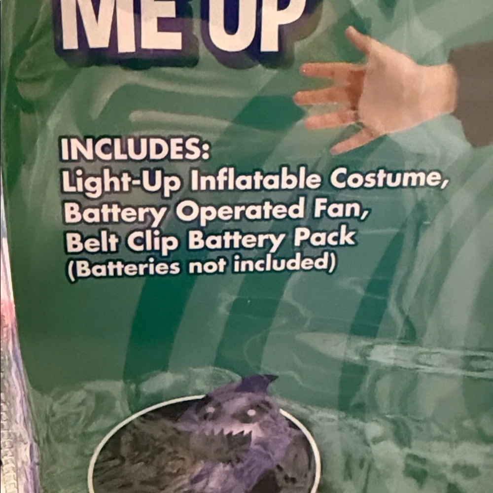 Inflatable Ghoul Pick Me Up Boys Halloween Costume